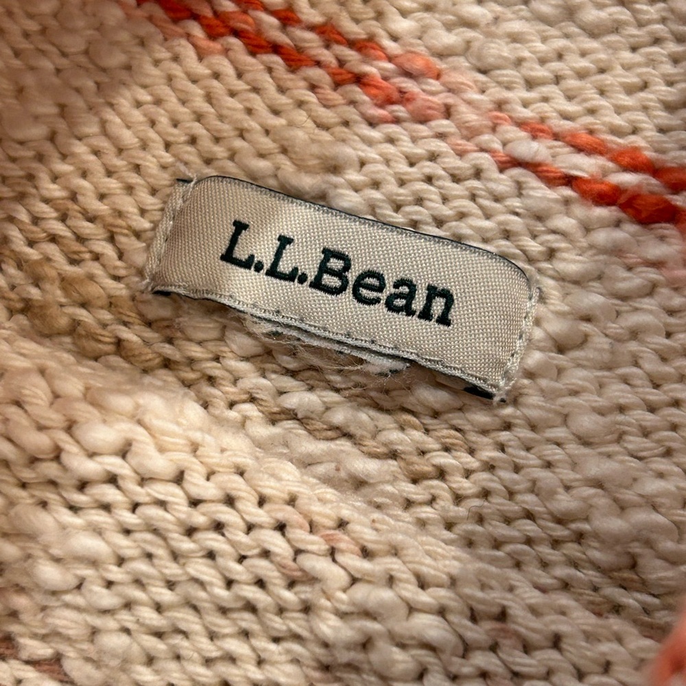 L.L.Bean 100% cotton Sweater (A0013) - Picture 7 of 9